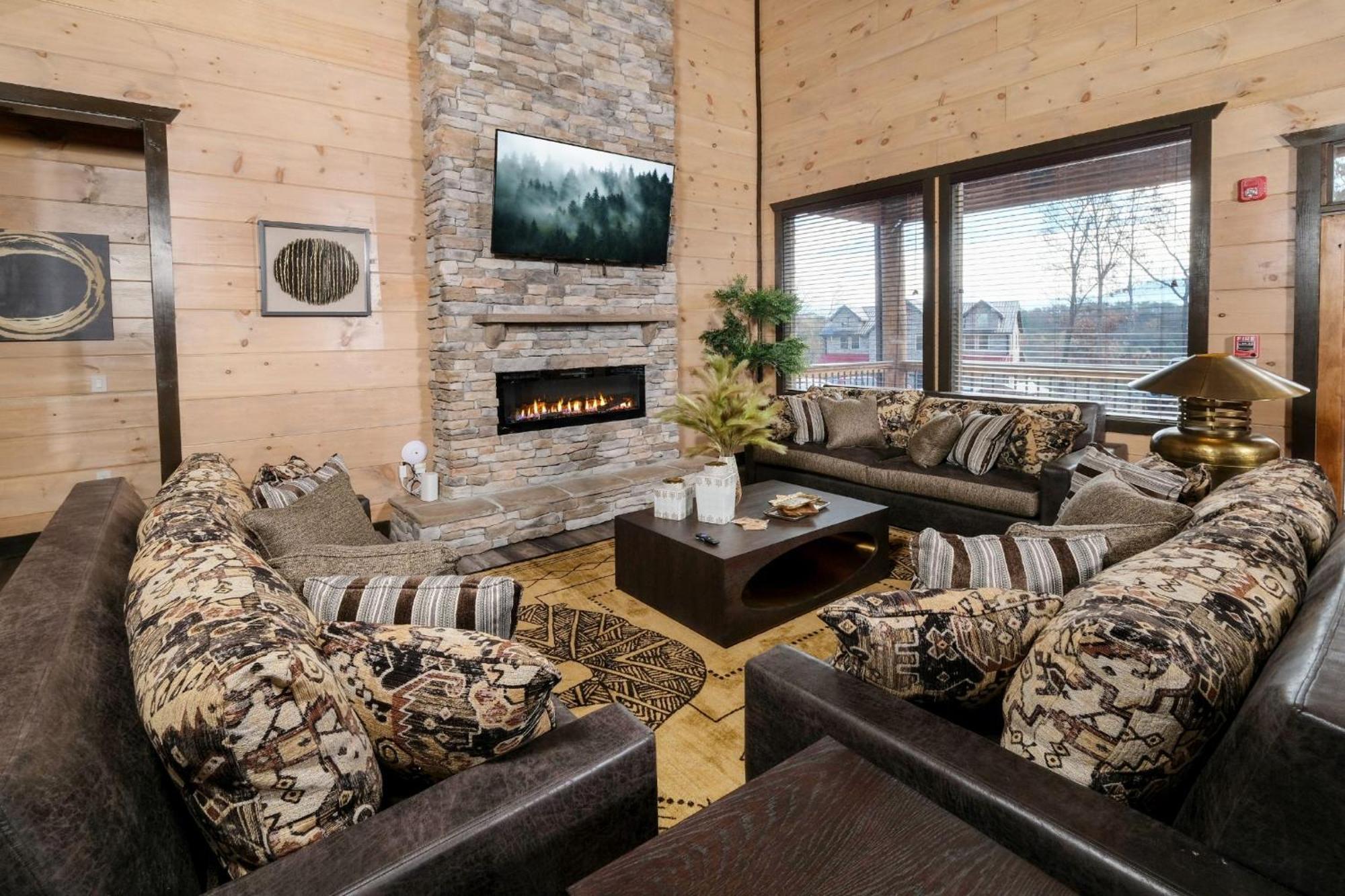 Swim And Gym Mansion Villa Pigeon Forge Eksteriør bilde